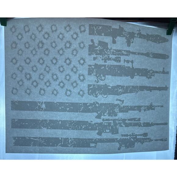 Bundle 6 Heat Transfers Second Amendment NRA Weapons Ammo Craft Gift Freedom USA - Picture 7 of 15